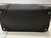 Ceiline Nano Luggage Bag In Drumed 168243DRU Calfskin Size: 20x20x10cm - 4