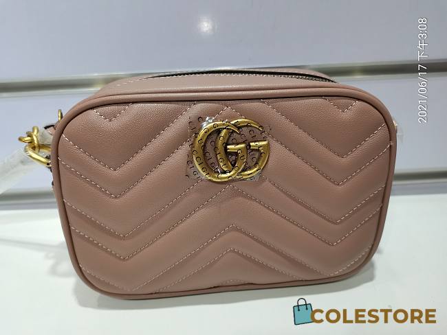 Gucci GG Marmont Small Matelassé Shoulder Bag 447632  - 1