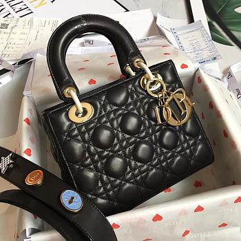 Lady Dior Lucky Badges Size 20x17x9cm