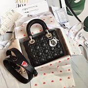 Lady Dior Lucky Badges Size 20x17x9cm - 3