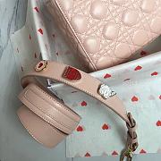Lady Dior Lucky Badges Pink Size 20x17x9cm - 4