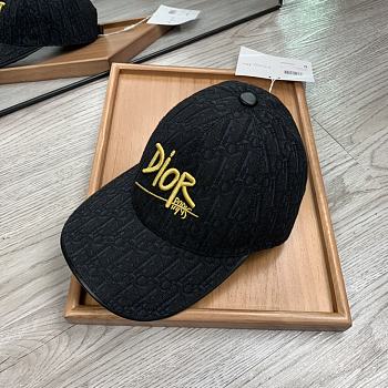 Black Dior Hat