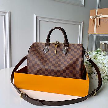  N4Louis Vuitton Speedy Damier Ebène 30 N41364 30cm