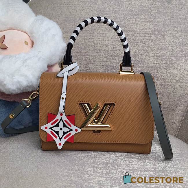 Lousi Vuitton Crafty Twist Epi Leather In Brown M56779 Size 23x17x9cm - 1