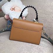 Lousi Vuitton Crafty Twist Epi Leather In Brown M56779 Size 23x17x9cm - 4