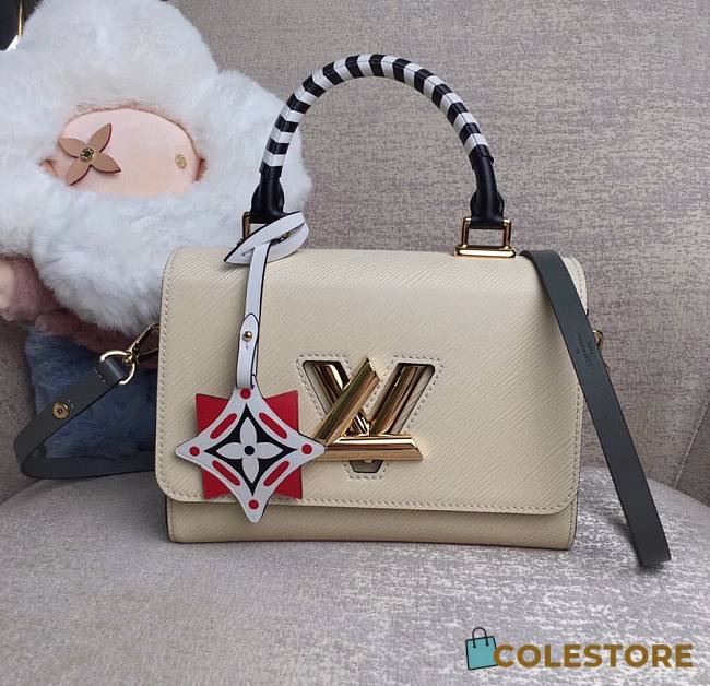 Lousi Vuitton Crafty Twist Epi Leather In White M56779 Size 23x17x9cm - 1