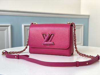 Louis Vuitton Crafty Twist Epi Leather Pink M50282 Size 23x17x9.5cm