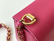 Louis Vuitton Crafty Twist Epi Leather Pink M50282 Size 23x17x9.5cm - 6