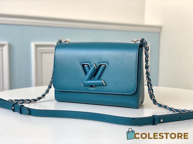 Louis Vuitton Crafty Twist Epi Leather Blue M50282 Size 23x17x9.5cm - 1