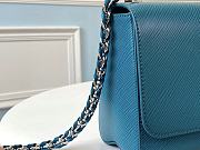 Louis Vuitton Crafty Twist Epi Leather Blue M50282 Size 23x17x9.5cm - 5
