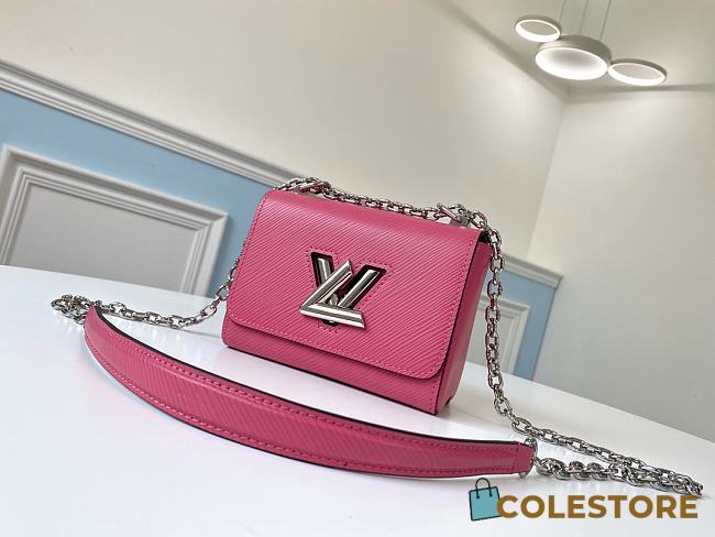 Louis Vuitton Twist Epi Leather In Pink M56372 Size 15.5x12.5x7.0cm - 1