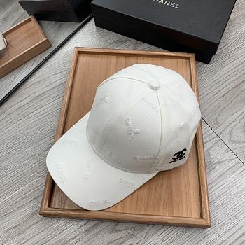 Chanel White Hat