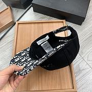 Dior Canvas Hat Black  - 4