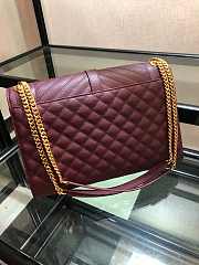 YSL Envelope In White Size 31x21x8cm  - 6