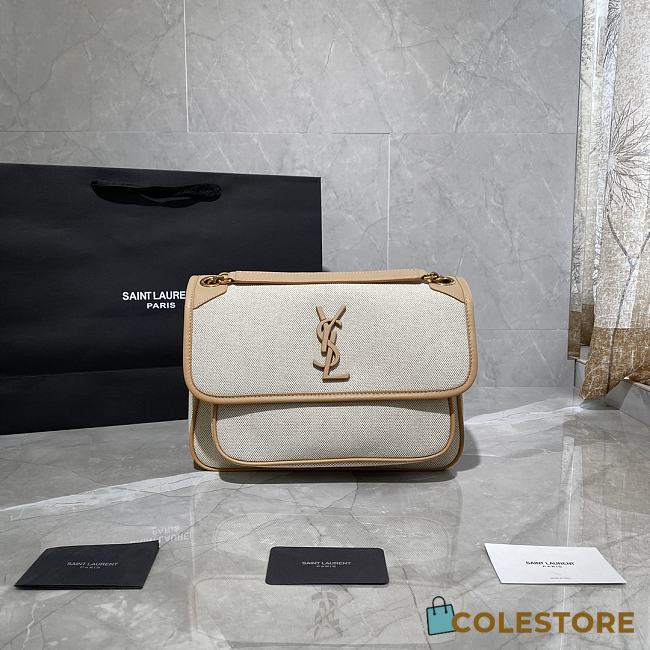 YSL Niki Lambskin 533037 Size 22x16.5x7.5cm - 1