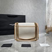 YSL Niki Lambskin 533037 Size 22x16.5x7.5cm - 4