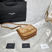 YSL Solferino Velvet 635025 Size 22x18x5cm - 4