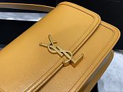 YSL Solferino Box Caramel Original Leather 634305 Size 23x16x6cm - 3