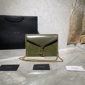 YSL Cassandra Caviar Cownhide 532750 Size 22x16.5x5.5cm