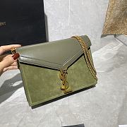 YSL Cassandra Caviar Cownhide 532750 Size 22x16.5x5.5cm - 3