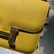 Hermes Constance Bag Amber Yellow - 5