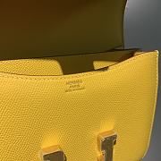 Hermes Constance Bag Amber Yellow - 4