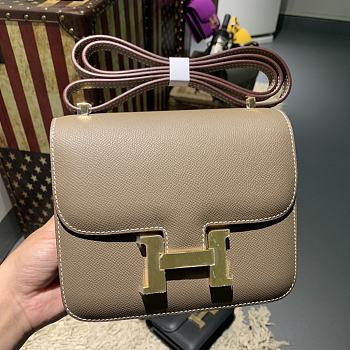Hermes Constance Bag Grey