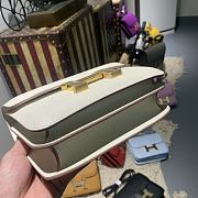 Hermes Constance Bag Milkshake White  - 5