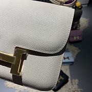 Hermes Constance Bag Milkshake White  - 2