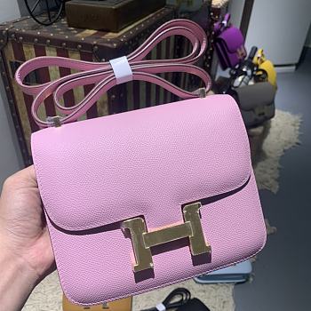 Hermes Constance Bag Mallow Purple