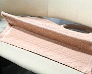 Dior Book Tote Beige Cannage Emdroidery M1286 Size 41.5x32x5cm. - 4