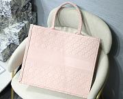 Dior Book Tote Beige Cannage Emdroidery M1286 Size 41.5x32x5cm. - 5