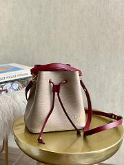 Louis Vuitton Néonoé BB Bucket Bag Epi Leather In Grey M57032 Size 20cm - 1
