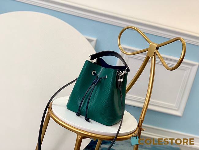 Louis Vuitton Néonoé BB Bucket Bag Epi Leather In Green M57032 20cm - 1