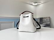 Louis Vuitton Néonoé BB Bucket Bag Epi Leather In White M57032 20cm - 4