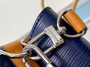 Louis Vuitton Néonoé BB Bucket Bag Epi Leather In Blue M57032 20cm - 5