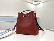 Louis Vuitton Néonoé MM Monogram In Wine M43985 Size 26x26x17.5cm - 5
