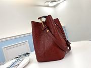 Louis Vuitton Néonoé MM Monogram In Wine M43985 Size 26x26x17.5cm - 4