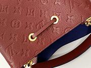 Louis Vuitton Néonoé MM Monogram In Wine M43985 Size 26x26x17.5cm - 2