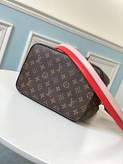 Louis Vuitton Néonoé BB Bucket Bag Monogram In Red M43985 26cm - 4