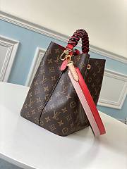 Louis Vuitton Néonoé BB Bucket Bag Monogram In Red M43985 26cm - 5