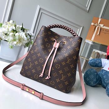 Louis Vuitton Néonoé BB Bucket Bag Monogram In Pink M43985 26cm