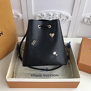 Louis Vuitton Néonoé Epi Leather Love Lock In Black M53237 Size 26x26x17.5 cm - 4