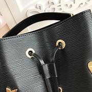 Louis Vuitton Néonoé Epi Leather Love Lock In Black M53237 Size 26x26x17.5 cm - 2