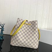 Lousi Vuitton Néonoé MM Damier Leather In Yellow M44020 Size 26cm - 3