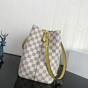 Lousi Vuitton Néonoé MM Damier Leather In Yellow M44020 Size 26cm - 4