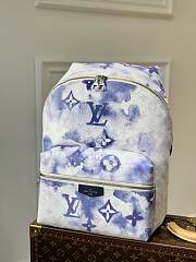 Louis Vuitton Discovery Backpack Watercolor Blue Canvas M45760 Size 37x40x20cm - 1