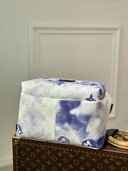 Louis Vuitton Discovery Backpack Watercolor Blue Canvas M45760 Size 37x40x20cm - 4