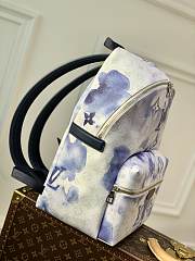Louis Vuitton Discovery Backpack Watercolor Blue Canvas M45760 Size 37x40x20cm - 3
