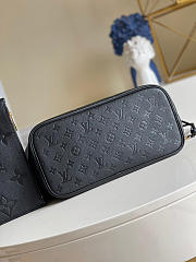 Louis Vuitton Neverfull Empreinte Leather In Black M45685 32cm - 4